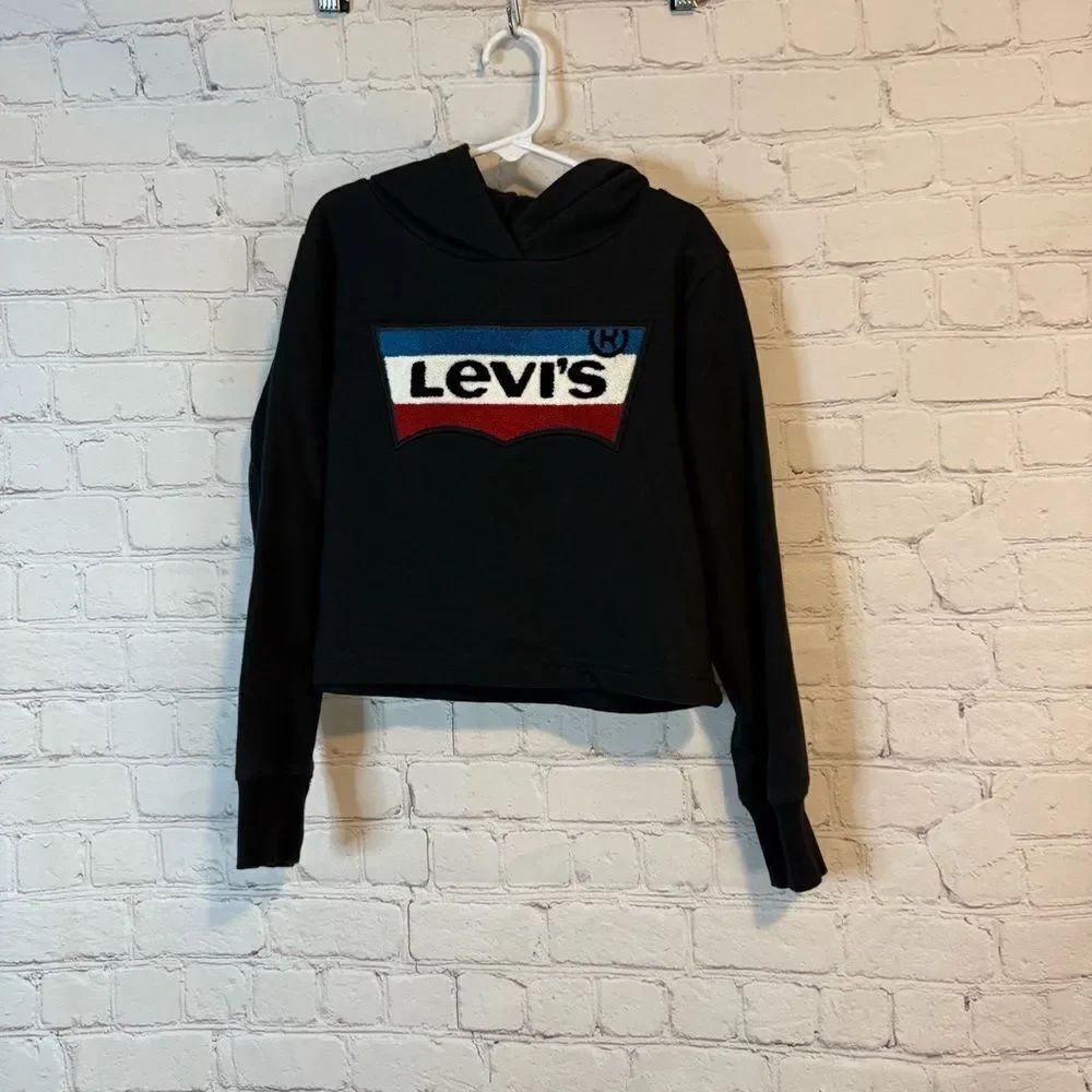 Levi’s Cropped Hoodie size small